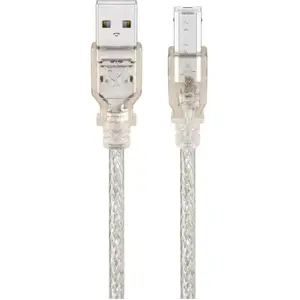 Goobay 68972 Câble Hi-Speed USB 2.0, Transparent, 1.8m Longueur pas cher