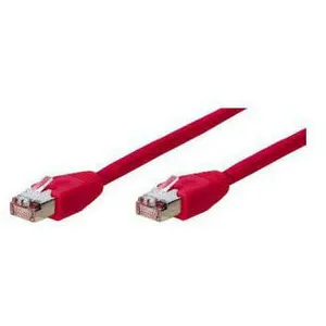 Cat 5-100 sftp Red 1m - 1 m - RJ-45 - RJ-45 - Rouge (68032) - Goobay pas cher