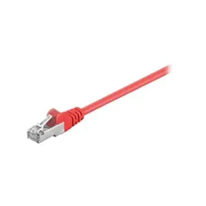 Comparateur de prix : goobay CAT 5e Câble de Liaison, SF/UTP, Rouge, 5m Longueur de Câble