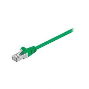 Goobay 68052 CAT 5e Câble de Liaison, SF/UTP, Vert, 50m Longueur de Câble pas cher
