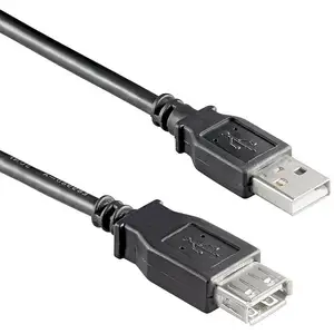 Comparateur de prix : Goobay Wentronic Câble USB 3.0 Fiche A / Prise A 0,3m Noir (Import Allemagne)