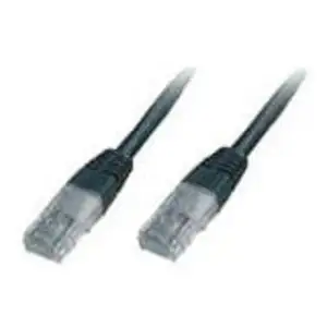 Comparateur de prix : Câble réseau CAT 5e - WENTRONIC - 1m - Noir - Paire torsadée non blindée