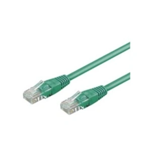 Comparateur de prix : Wentronic Goobay 68388 CAT 5e Câble de Liaison, U/UTP, Vert, 7.5m Longueur de Câble