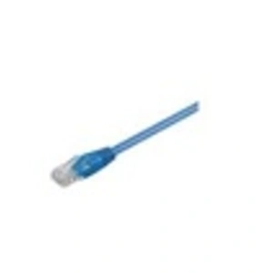divers Goobay 68365 CAT 5e Câble de Liaison, U/UTP, Bleu, 3m Longueur de Câble
