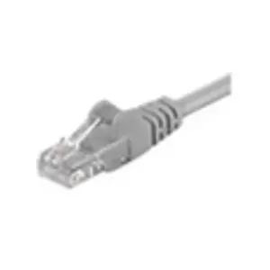 SANS Goobay 68352 CAT 5e Câble de Liaison, U/UTP, Gris, 15m Longueur de Câble pas cher