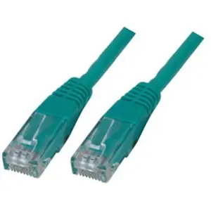 Comparateur de prix : Wentronic CAT 6 Câble de Liaison, U/UTP, Vert, 10m Longueur de Câble