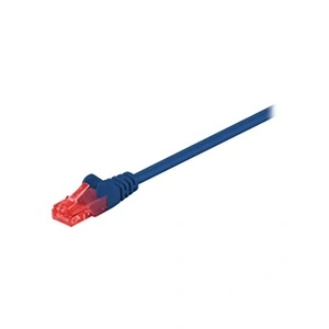Comparateur de prix : Goobay 68452 CAT 6 Câble de Liaison, U/UTP, Bleu, 2m Longueur de Câble