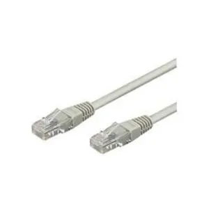 Comparateur de prix : M-Cab Goobay 68454 CAT 6 Câble de Liaison, U/UTP, Gris, 2m Longueur de Câble
