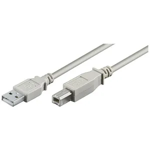 Comparateur de prix : Cable usb usb 2.0 a-b 1,8m Grau (68712) - Goobay