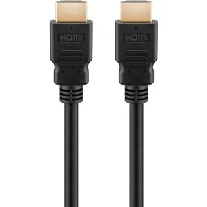 Comparateur de prix : Câble de raccordement TV, écran [1x HDMI mâle - 1x HDMI mâle] Goobay 41084 HDMI 2.0 m noir 1 pc(s)