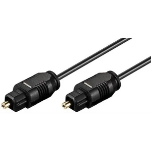 Comparateur de prix : Merkloos / Sans marque Goobay 50216 Câble à Fibres Optiques, Noir, 1m Longueur de Câble, 2.2mm Diamètre