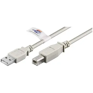 Goobay 50833 Câble Hi-Speed USB 2.0, Gris, Type B, 5m Longueur pas cher