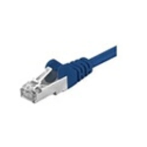 Wentronic electronic components handels Goobay 50161 CAT 5e Câble de Liaison, F/UTP, Bleu, 5m Longueur de Câble pas cher