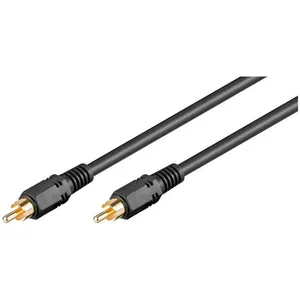 Comparateur de prix : Goobay Câble de Connexion Audio Numérique Coaxial, Cinch S/PDIF, Blindage Double, 15m Longueur de Câble