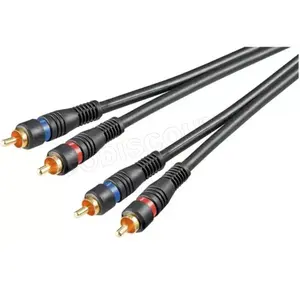Goobay Wentronic Câble audio / vidéo (2x prise RCA à 2x prise RCA) 10 m (Import Allemagne) pas cher