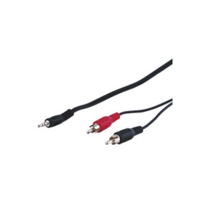 Comparateur de prix : Goobay CABLE AUDIO POUR CARTE SON 2 RCA / JACK 3.5MM² STEREO 20 m