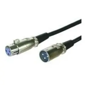 Comparateur de prix : Microconnect Goobay 50705 Câble de Connexion XLR, Noir, 2m Longueur de Câble