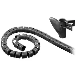 goobay Gaine de rangement - Générique - 2.5 m - Diamètre 20 mm - Couleur noire - Plastique pas cher