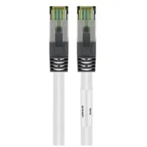 Comparateur de prix : Goobay 55123 câble de réseau Blanc 0,5 m Cat8.1 S/FTP (S-STP)