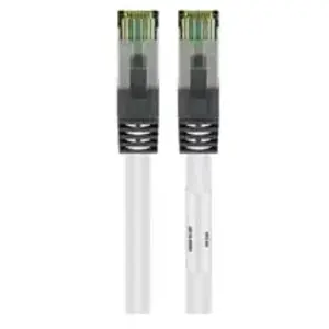 Comparateur de prix : Goobay Câble RJ45 Cat 8.1 S/FTP 3 m - Blanc