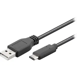 Comparateur de prix : Goobay 55468 Câble USB 2.0 USB-C vers USB A, Noir, 1.8m Longueur