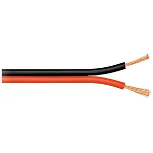 Goobay - Wentronic Lautsprecherkabel rot/schwarz cca 100 m 56705 - Cable pas cher
