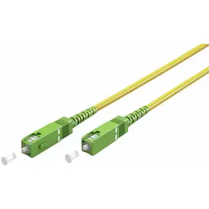 Comparateur de prix : Goobay Jarretière optique simplex monomode 9/125 SC-APC/SC-APC (30 mètres)