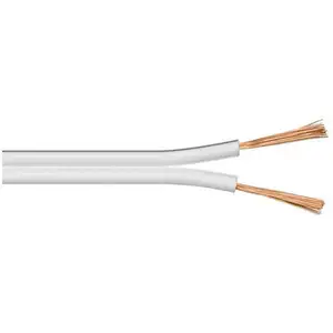 Comparateur de prix : Bobine câble HP, OFC, 2x0.75mm², blanc, 10m