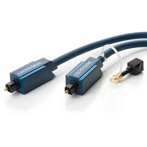 Comparateur de prix : CLICKTRONIC 10070365 CORDON AUDIO TOSLINK + ADA 