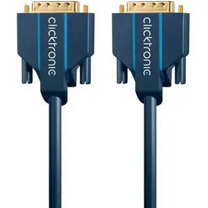 Comparateur de prix : Clicktronic Casual Câble de connexion DVI-D 7,5 m