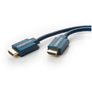 Comparateur de prix : Clicktronic câble High Speed HDMI with Ethernet (0.5 mètre)