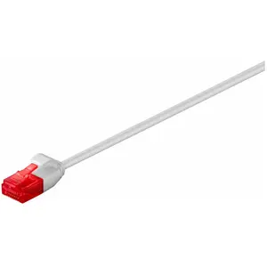 Cat 6 câble de liaison fin, u/utp, Gris, 0.15 m (71545) - Goobay pas cher