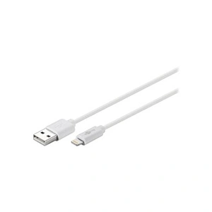 goobay - Câble Lightning - Lightning mâle pour USB mâle - 2 m - blanc pas cher
