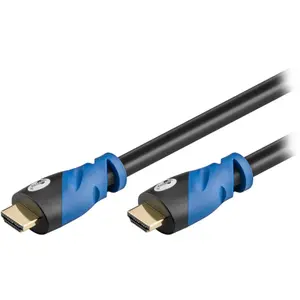 Comparateur de prix : Goobay Cble HDMI Premium High Speed avec Ethernet, Doré, 2 m Longueur de Cble