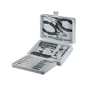Comparateur de prix : Fixpoint wz toolbox boîte à outils refermable argent 25 pièces