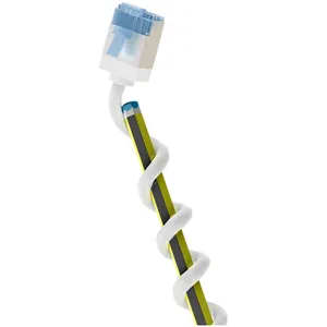 Goobay Câble RJ45 Slim Cat 6a U/FTP - 5 m - BlancVendu parpixmania