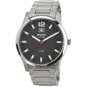Montre Boccia  Montre Homme  3580-02, Quartz, 42mm, 10ATM pas cher