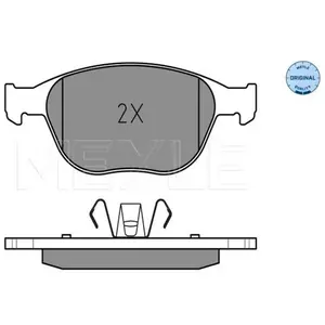 Kit de plaquettes de frein, frein à disque MEYLE-ORIGINAL Quality 0252344017 pas cher