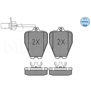 MEYLE Plaquettes de frein X4 pour AUDI: 100, S6, A8, S8 (Ref: 025 214 5218/W) pas cher