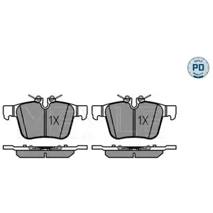 MEYLE Plaquettes de frein X4 pour VOLVO: S60, V90, S90, XC 60, XC 90, V60, XC 40 & JAGUAR: XF, E Pace, XE, F Pace (Ref: 025 221 4116/PD) pas cher