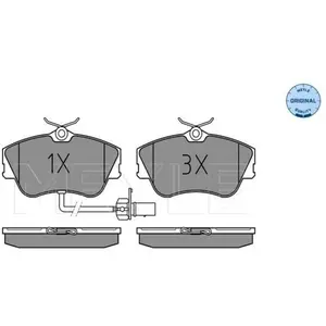 Meyle 025 234 4519/W Kit de plaquettes de frein, frein à disque pas cher