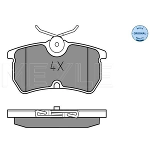 MEYLE Plaquettes de frein X4 pour FORD: Fiesta, Focus (Ref: 025 233 5314) pas cher