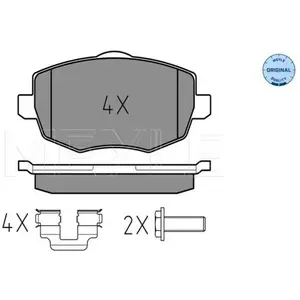 MEYLE Plaquettes de frein X4 pour LANCIA: Ypsilon (Ref: 025 240 7316) pas cher