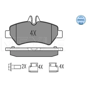 Meyle 0252919019 Motorcraft Kit de plaquettes de frein, frein à disque pas cher