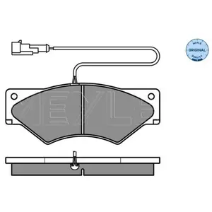Kit de plaquettes de frein, frein à disque MEYLE-ORIGINAL Quality 0252910720/W pas cher