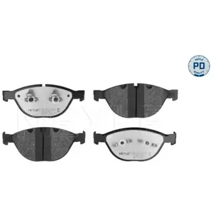 Kit de plaquettes de frein, frein à disque MEYLE-PD Quality 0252379120/PD pas cher