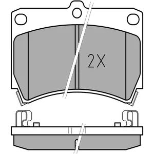 Kit de plaquettes de frein, frein à disque MEYLE-PD Quality 0252165415/PD pas cher