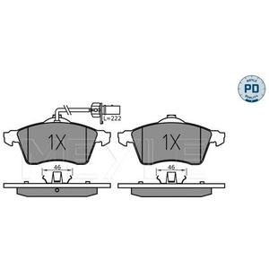 Meyle 0252188519/PD Motorcraft Kit de plaquettes de frein, frein à disque pas cher