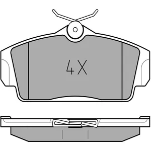Kit de plaquettes de frein, frein à disque MEYLE-PD Quality 0252346316/PD pas cher