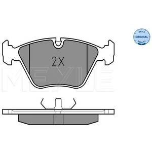 Kit de plaquettes de frein, frein à disque MEYLE-ORIGINAL Quality 0252096820 pas cher